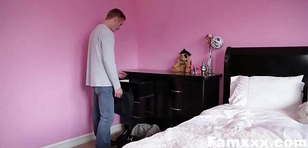  Cumming Home To New Step Sister | Famxxx.com